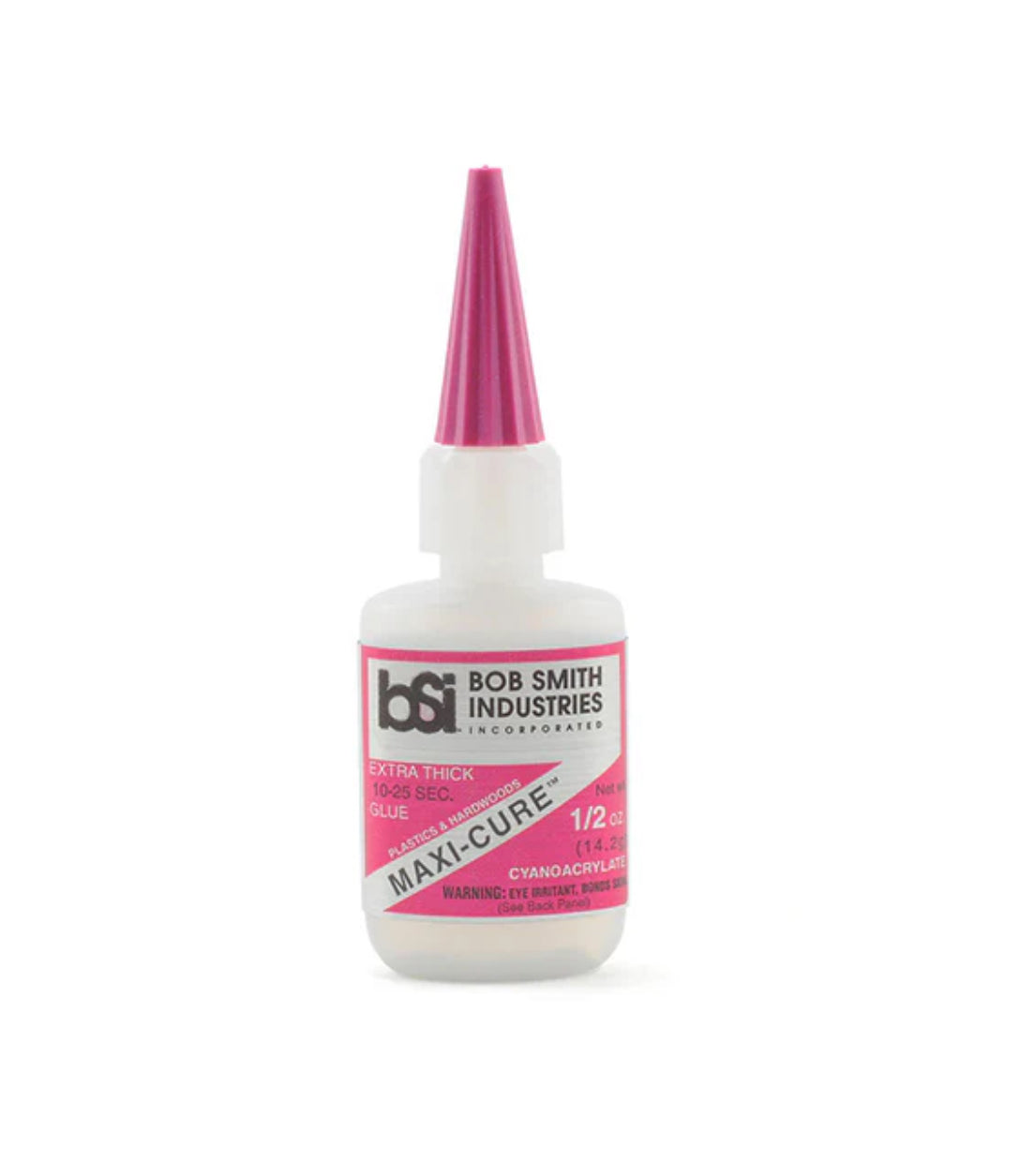 Bob Smith Industries Maxi Cure Extra Thick CA Glue (1/2)oz