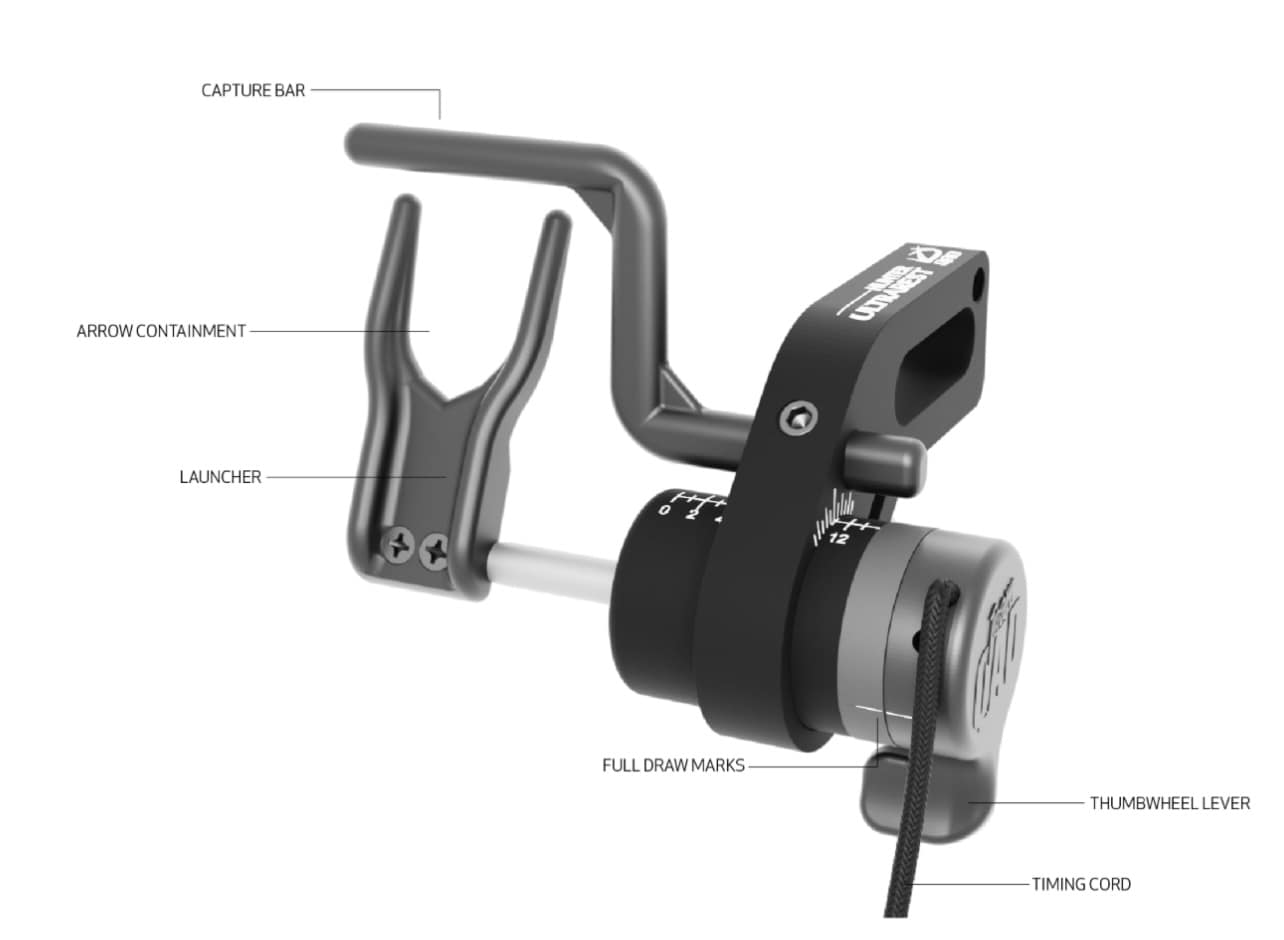 QAD Ultra-Rest Hunter Drop Away Arrow Rest RH